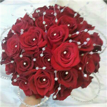 All Red Rose Bridal Compact